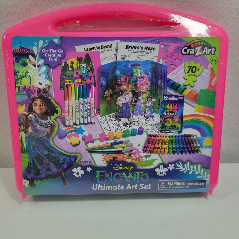 Cra-Z-Art Disney Encanto Ultimate Art Set New 70+ Pieces  11425-1M11